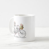 Fantasiestoßfahrrad Kaffeetasse (Vorderseite Links)