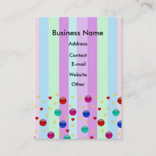 Fantasiestreifen Visitenkarte