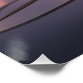 Fantasiestreppe zum Himmel Poster (Ecke)