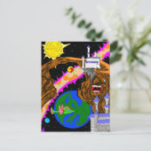 Fantasieverborgene Bilder Postkarte (Stehend Vorderseite)