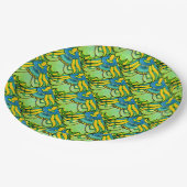 Fantasievoll und übel! pappteller (Schrägansicht)