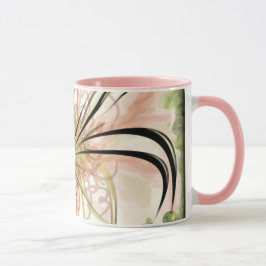 Fantasievolle Blume (11 oz. Tasse der Keramik)