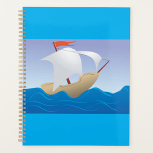 Fantasievolle Erdnuss-Boot Minimalistisches Segels Planer