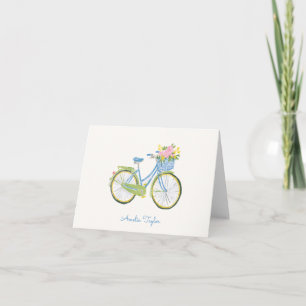 Fantasievolle Fahrradillustration mit personalisie