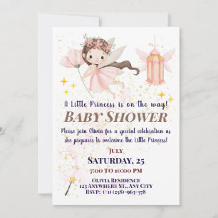 Fantasievolle Feen-Baby-Shower-Einladungen für Mäd Einladung