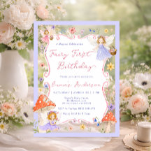 Fantasievolle Feen zum 1. Geburtstag der Blumenmäd