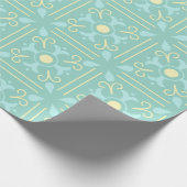 Fantasievolle Fliesen-Nachmittags-Tea-Verpackungsp Geschenkpapier (Ecke)