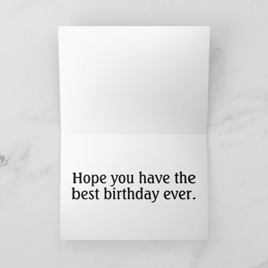 Fantasievolle Frühjahrsschmetterlinge zum Geburtst Karte (Innenseite)