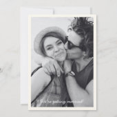 Fantasievolle handgezeichnete Save-the-Date-Ort-Ka Save The Date (Rückseite)