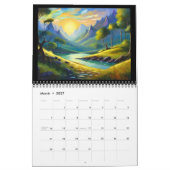 Fantasievolle Horizonte Kalender (Mär 2027)