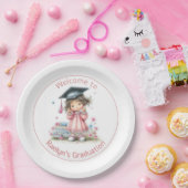 Fantasievolle Kindergarten-Abschlussfeier Pappteller (Party)