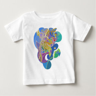 Fantasievolle Kunstwerke Baby T-shirt