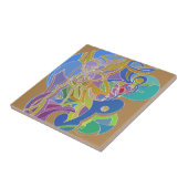 Fantasievolle Kunstwerke Fliese (Seite)