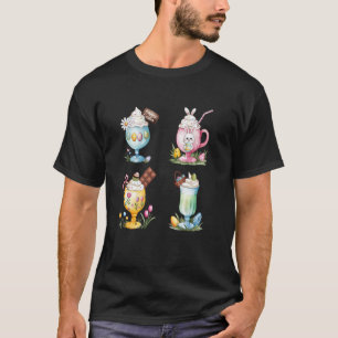 Fantasievolle Osterleckereien Frühlingsfest-Design T-Shirt