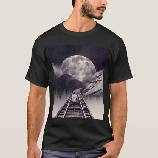 Fantasievolle Reise T-Shirt (Vorderseite)