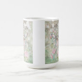 Fantasievolle Rosenfee Kaffeetasse (Mittel)