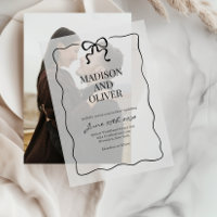 Fantasievolle schwarze Fliege Hochzeit