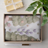 Fantasievolle Seidenpapier (Geschenk)