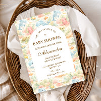 Fantasievolle Sommer-Tiere Baby Shower