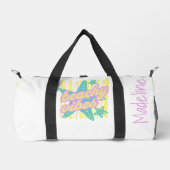 Fantasievolle Strandmuscheln Duffle Bag (Vorderseite)