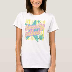 Fantasievolle Strandmuscheln T-Shirt