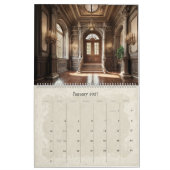 Fantasievolle Viktorianische Herrenhäuser Kalender (Jan 2027)