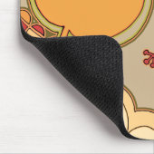 Fantasievolle Vögel Mousepad (Ecke)