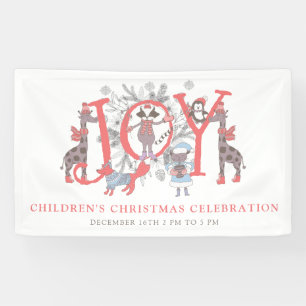 Fantasievolle Weihnachtsfeier für Kinder Banner