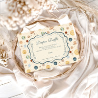 Fantasievolle Weltraum-Baby-Party Tombola