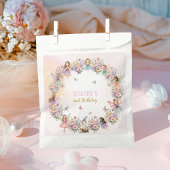 Fantasievoller Blumenfee-Garten zum 2. Geburtstag Geschenktütchen