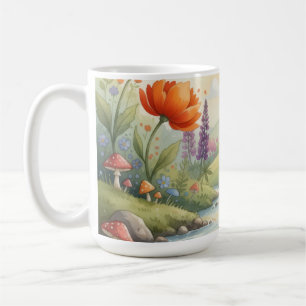 fantasievoller Wald-Gnom-Kaffeebecher Kaffeetasse