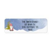 Fantasievoller Weihnachtsmann-Adresse (Vorne)