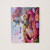 Fantasievolles Gartengartenkunst, Magischer Schmet Puzzle (Vertikal)