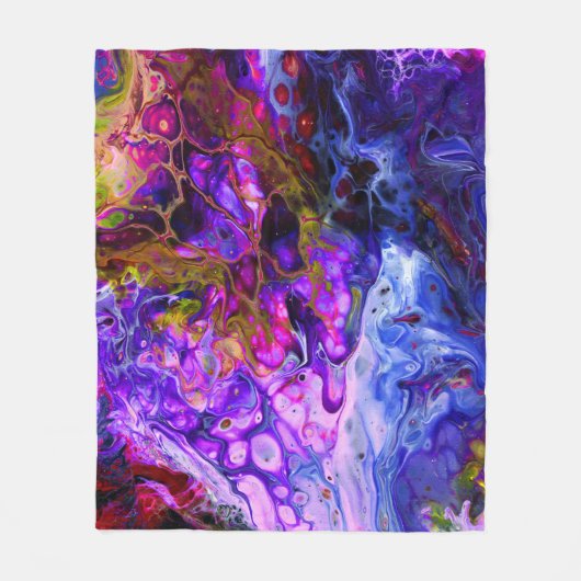 Fantasiewelt Fleecedecke (Vorderseite)