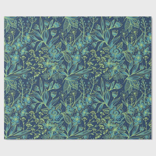 Fantasiewelt  geschenkpapier (Flach)