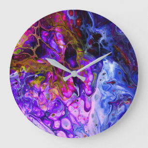 Fantasiewelt Große Wanduhr