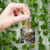 Fantasiewelt Niedlicher Geigenwald Schlüsselanhänger (Hand)