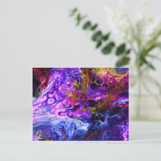 Fantasiewelt Postkarte (Stehend Vorderseite)