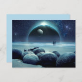 Fantasiewelt Postkarte (Vorne/Hinten)