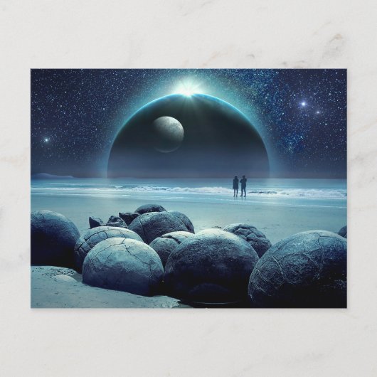 Fantasiewelt Postkarte (Vorderseite)