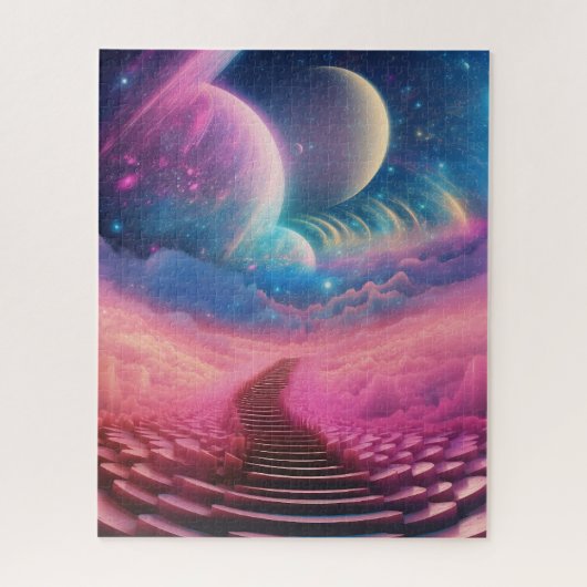 Fantasiewelt Puzzle (Vertikal)