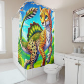 Fantasiewesen Duschvorhang (Beispiel)