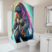 Fantasiewesen Duschvorhang (Beispiel)