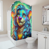 Fantasiewesen Duschvorhang (Beispiel)