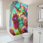 Fantasiewesen Duschvorhang (Beispiel)