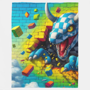 Fantasiewesen Fleecedecke