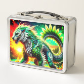 Fantasiewesen Metall Brotdose (Vorderseite)