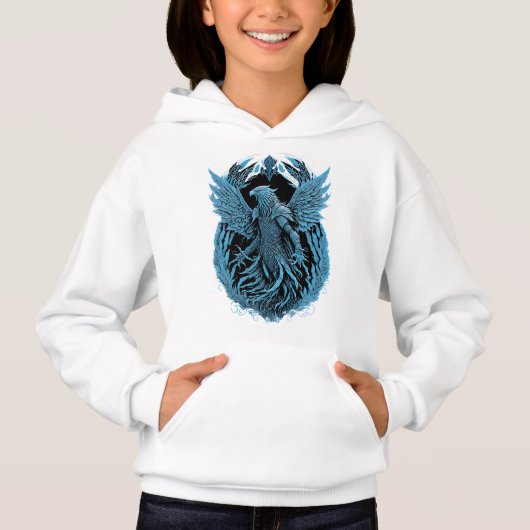 Fantasiewesen | Mittelalterlicher Adler Hoodie (Vorderseite)