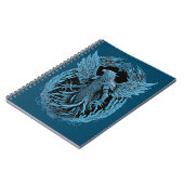 Fantasiewesen | Mittelalterlicher Adler Notizblock (Linke Seite)