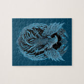 Fantasiewesen | Mittelalterlicher Adler Puzzle (Horizontal)